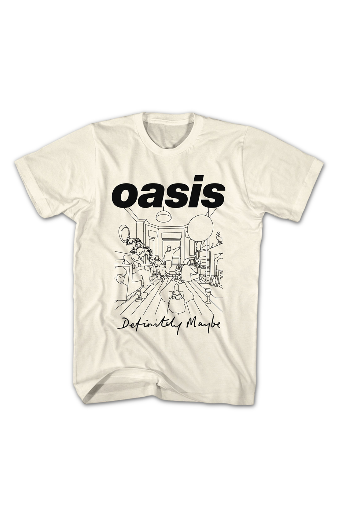 Definitely Maybe Sketch Oasis T-Shirt Hoodie, Sweatshirt | CiraTrend.com (Image 2)