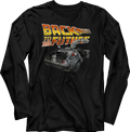 DeLorean Back To The Future Long Sleeve Shirt Hoodie, Sweatshirt | CiraTrend.com