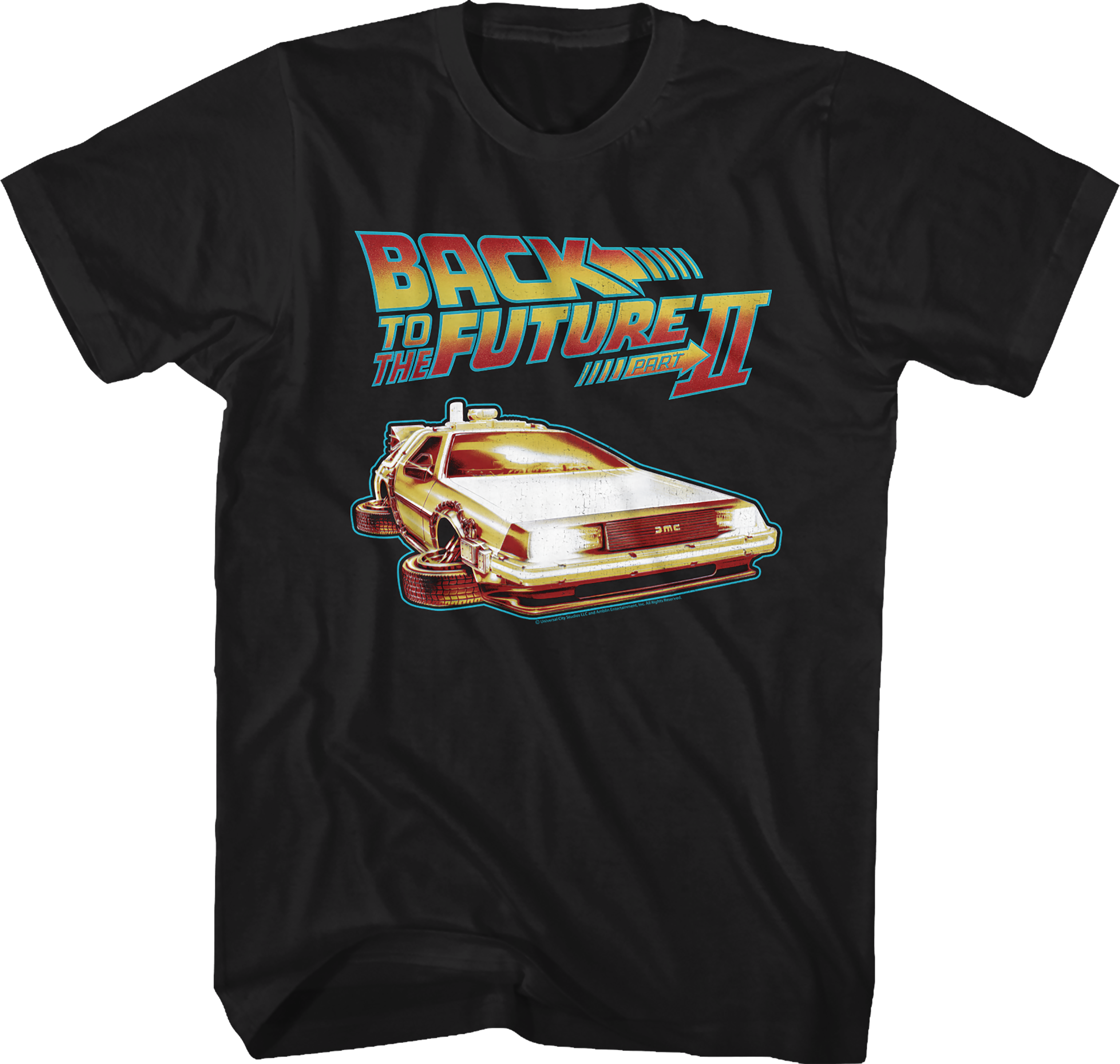 DeLorean Back To The Future Part II T-Shirt Hoodie, Sweatshirt | CiraTrend.com (Image 1)