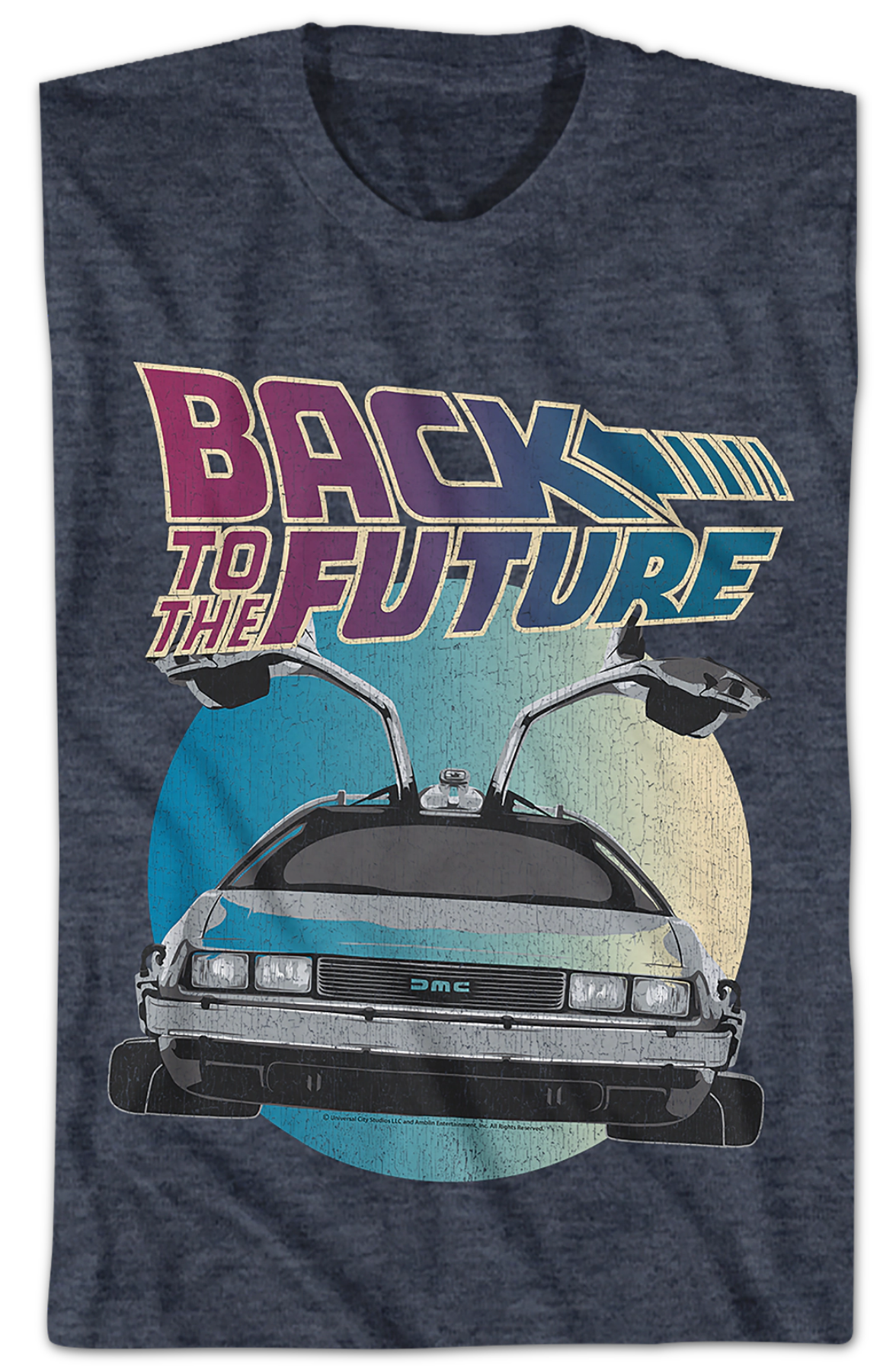 DeLorean Circle Back To The Future T-Shirt Hoodie, Sweatshirt | CiraTrend.com