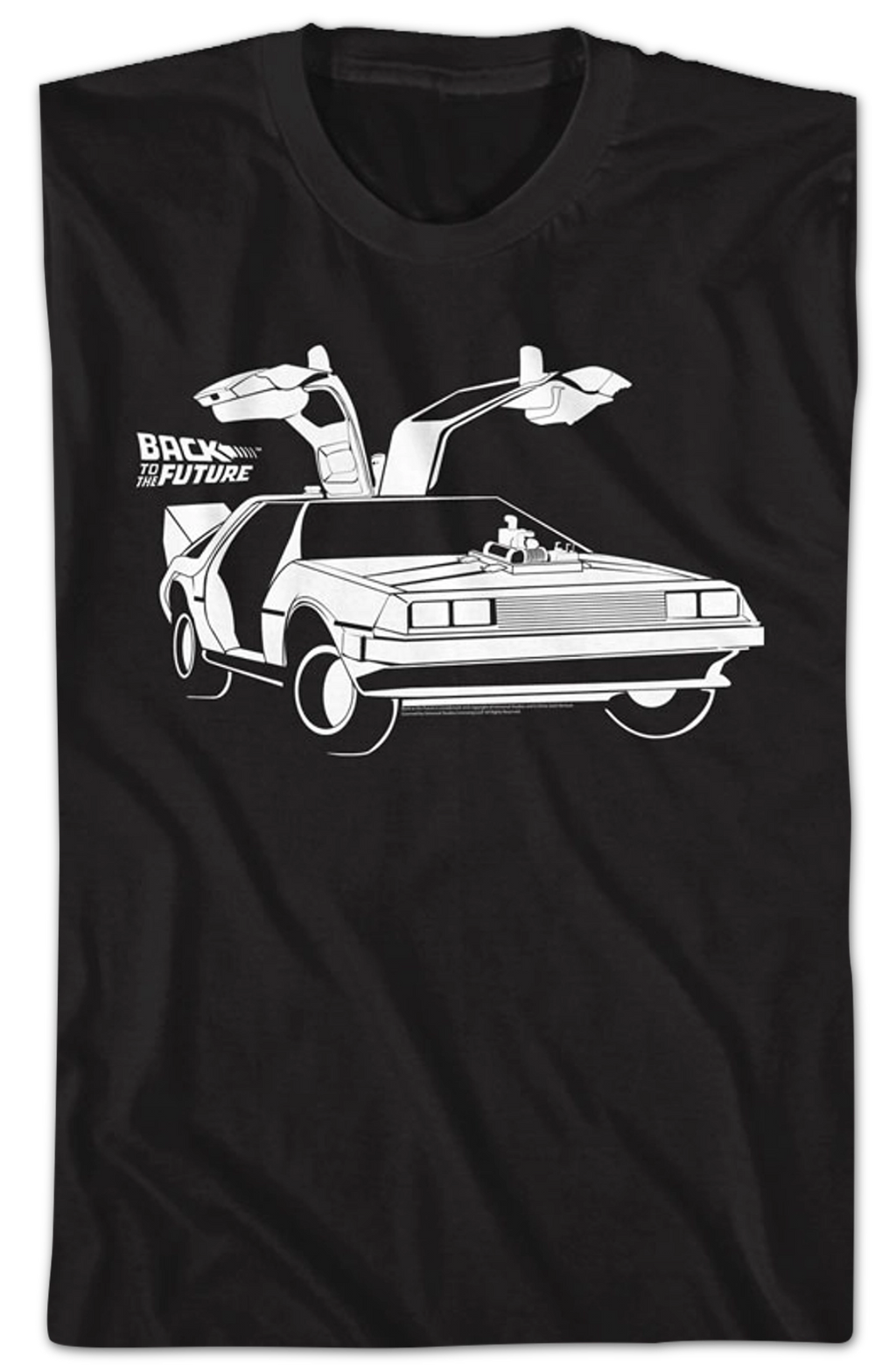 DeLorean Doors Back To The Future T-Shirt Hoodie, Sweatshirt | CiraTrend.com (Image 2)