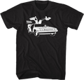 DeLorean Doors Back To The Future T-Shirt Hoodie, Sweatshirt | CiraTrend.com (Image 1)
