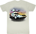 DeLorean Open Doors Back To The Future T-Shirt Hoodie, Sweatshirt | CiraTrend.com (Image 1)