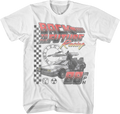 DeLorean Racing Back To The Future T-Shirt Hoodie, Sweatshirt | CiraTrend.com (Image 1)