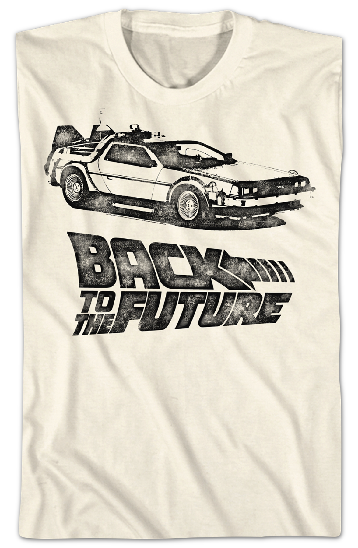 DeLorean Sketch Back To The Future T-Shirt Hoodie, Sweatshirt | CiraTrend.com (Image 2)