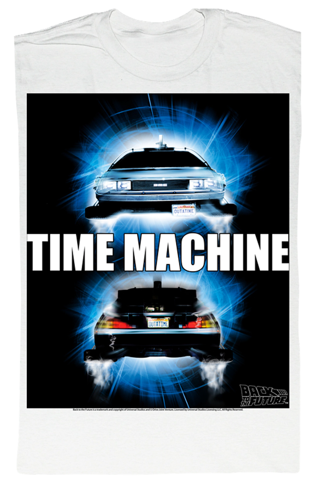 DeLorean Time Machine Back To The Future T-Shirt Hoodie, Sweatshirt | CiraTrend.com (Image 2)