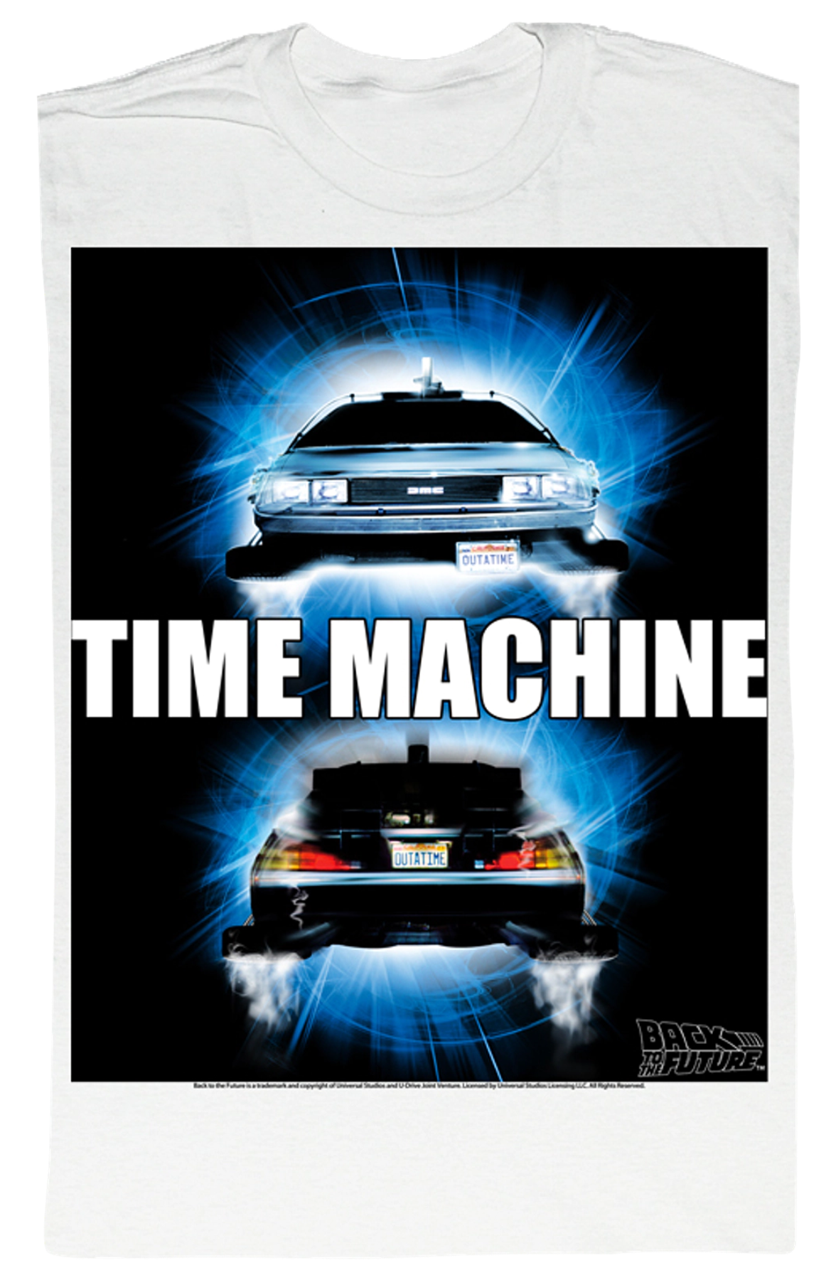 DeLorean Time Machine Back To The Future T-Shirt Hoodie, Sweatshirt | CiraTrend.com (Image 2)