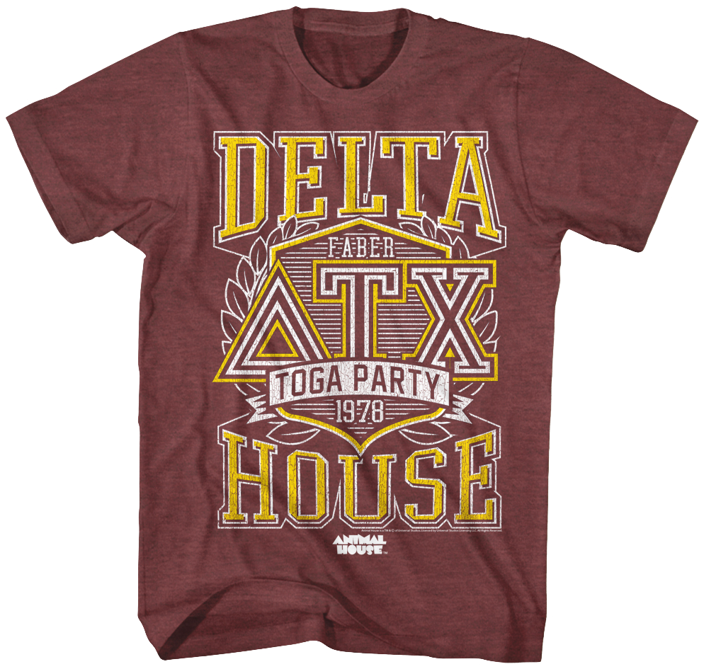 Delta House Toga Party Animal House T-Shirt Hoodie, Sweatshirt | CiraTrend.com (Image 1)