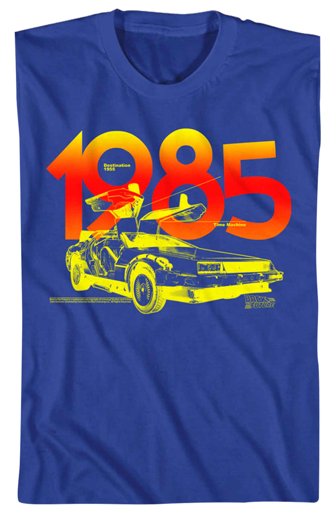 Destination 1985 Back To The Future T-Shirt Hoodie, Sweatshirt | CiraTrend.com (Image 2)