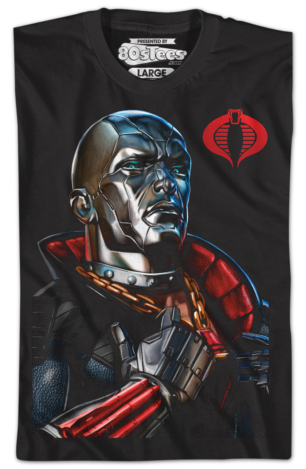 Destro Classic Pose GI Joe T-Shirt Hoodie, Sweatshirt | CiraTrend.com (Image 2)