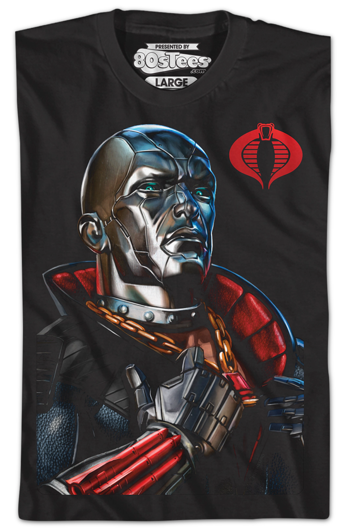 Destro Classic Pose GI Joe T-Shirt Hoodie, Sweatshirt | CiraTrend.com (Image 2)