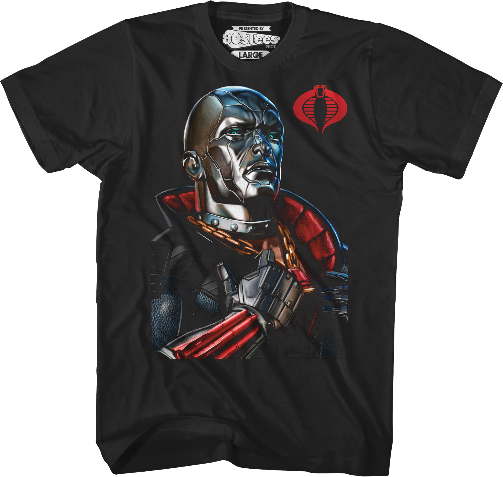 Destro Classic Pose GI Joe T-Shirt Hoodie, Sweatshirt | CiraTrend.com (Image 1)