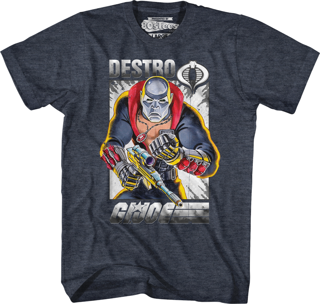 Destro GI Joe T-Shirt Hoodie, Sweatshirt | CiraTrend.com (Image 3)