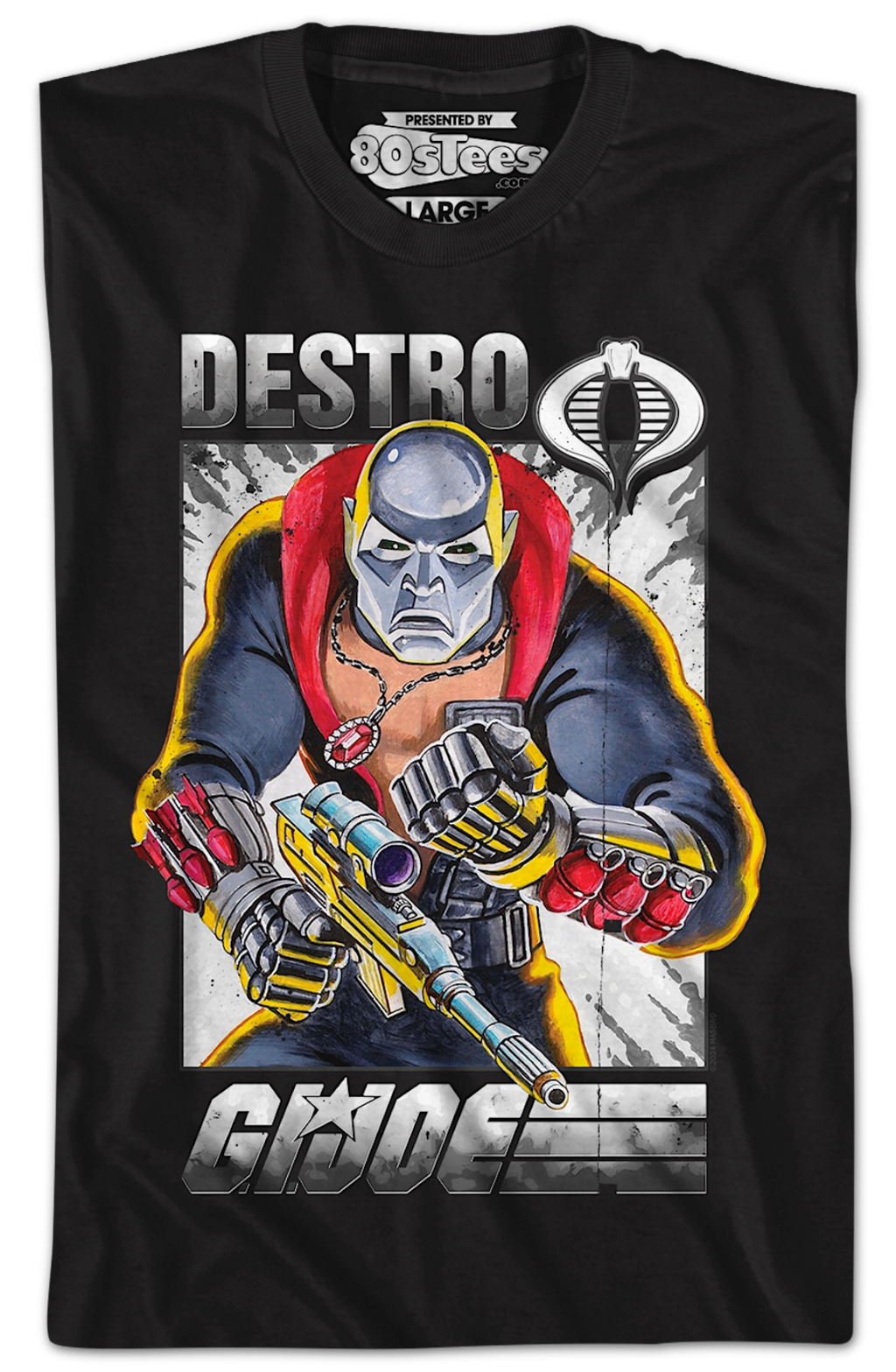 Destro GI Joe T-Shirt Hoodie, Sweatshirt | CiraTrend.com (Image 2)