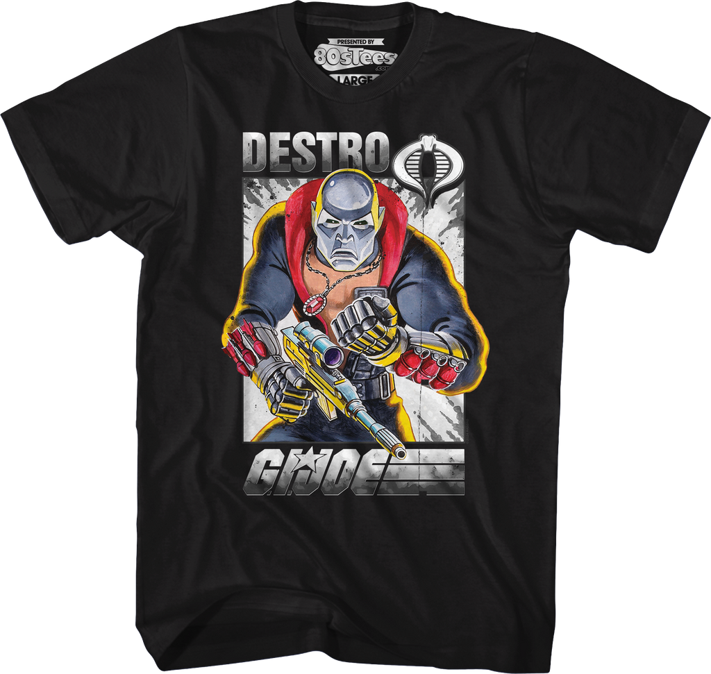 Destro GI Joe T-Shirt Hoodie, Sweatshirt | CiraTrend.com (Image 1)