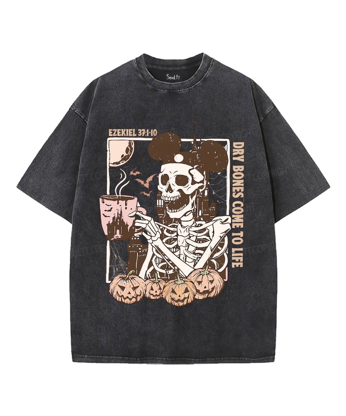 Dry Bones Come To Life Unisex Washed Christian T-shirt Style007 Hoodie, Sweatshirt | CiraTrend.com (Image 3)