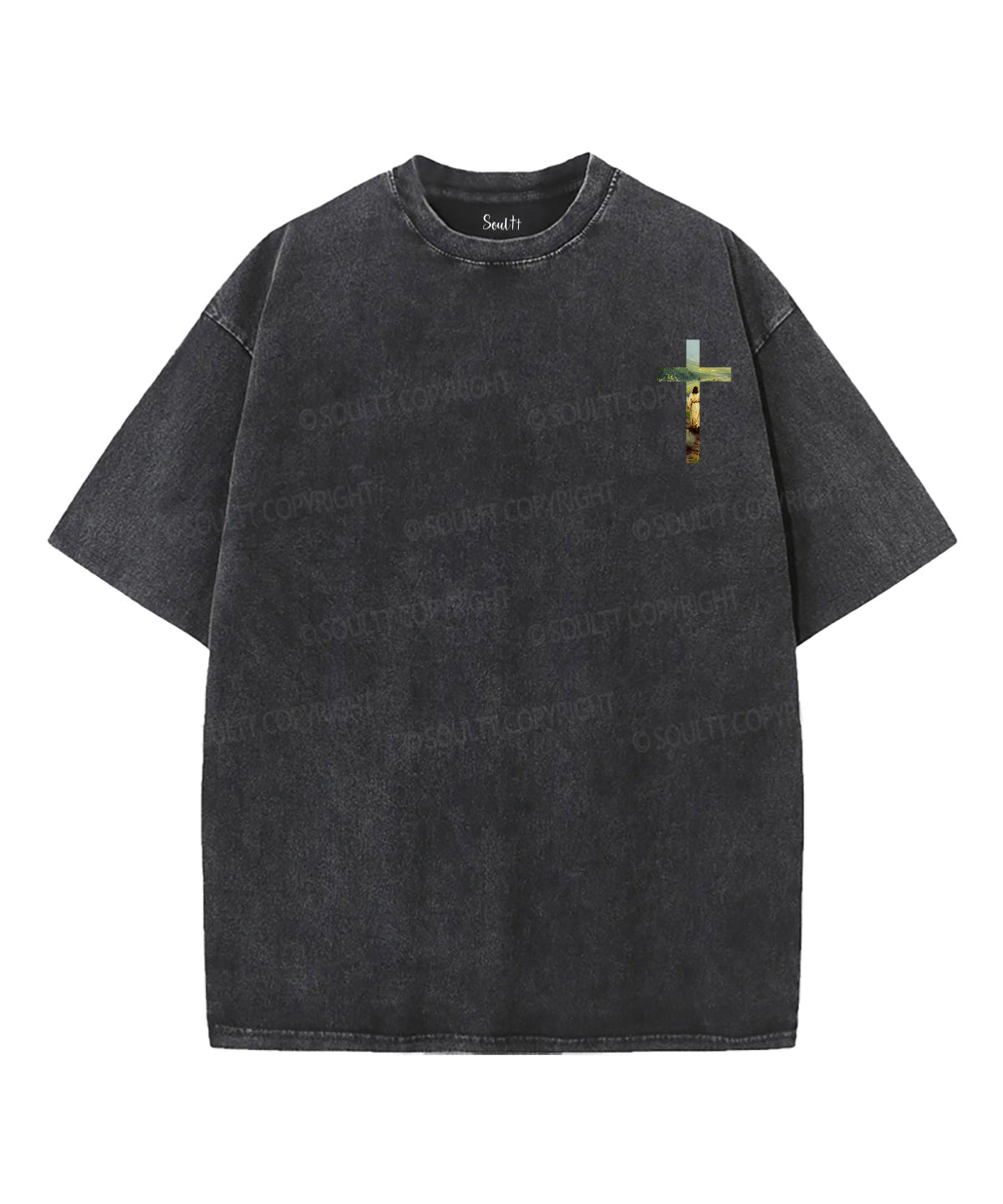 He Is The Way Double Sided Unisex Washed Christian T-shirt Style001 Hoodie, Sweatshirt | CiraTrend.com (Image 2)