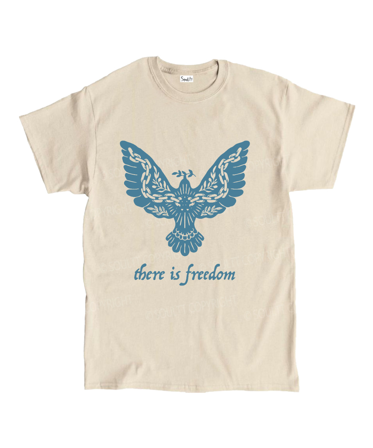 There Is Freedom Cotton Christian T-Shirts, Hoodie, Sweatshirt