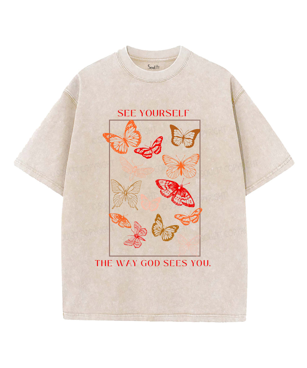 The Way God Sees You Washed Christian T-shirt Hoodie, Sweatshirt | CiraTrend.com (Image 3)