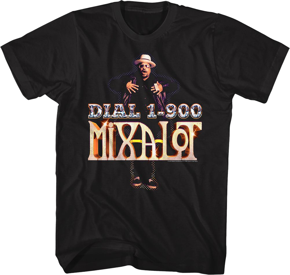 Dial 1-900-MIX-A-LOT Sir Mix-a-Lot Shirt Hoodie, Sweatshirt | CiraTrend.com (Image 1)