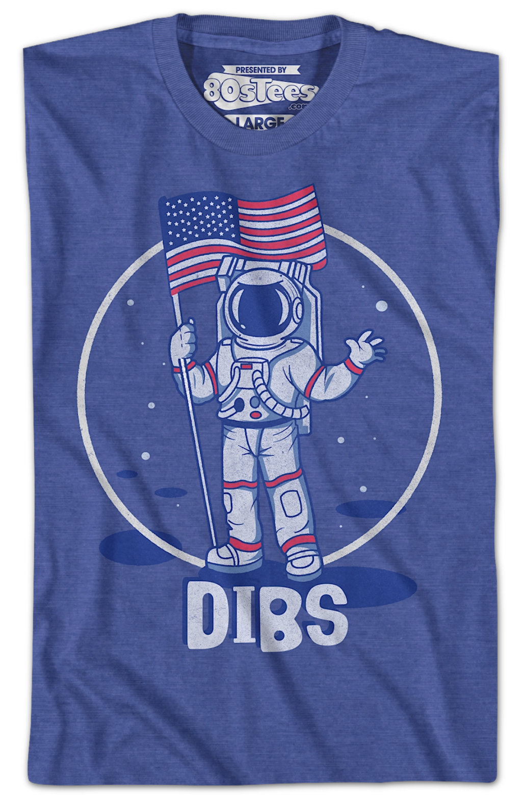 Dibs American Astronaut T-Shirt Hoodie, Sweatshirt | CiraTrend.com (Image 2)