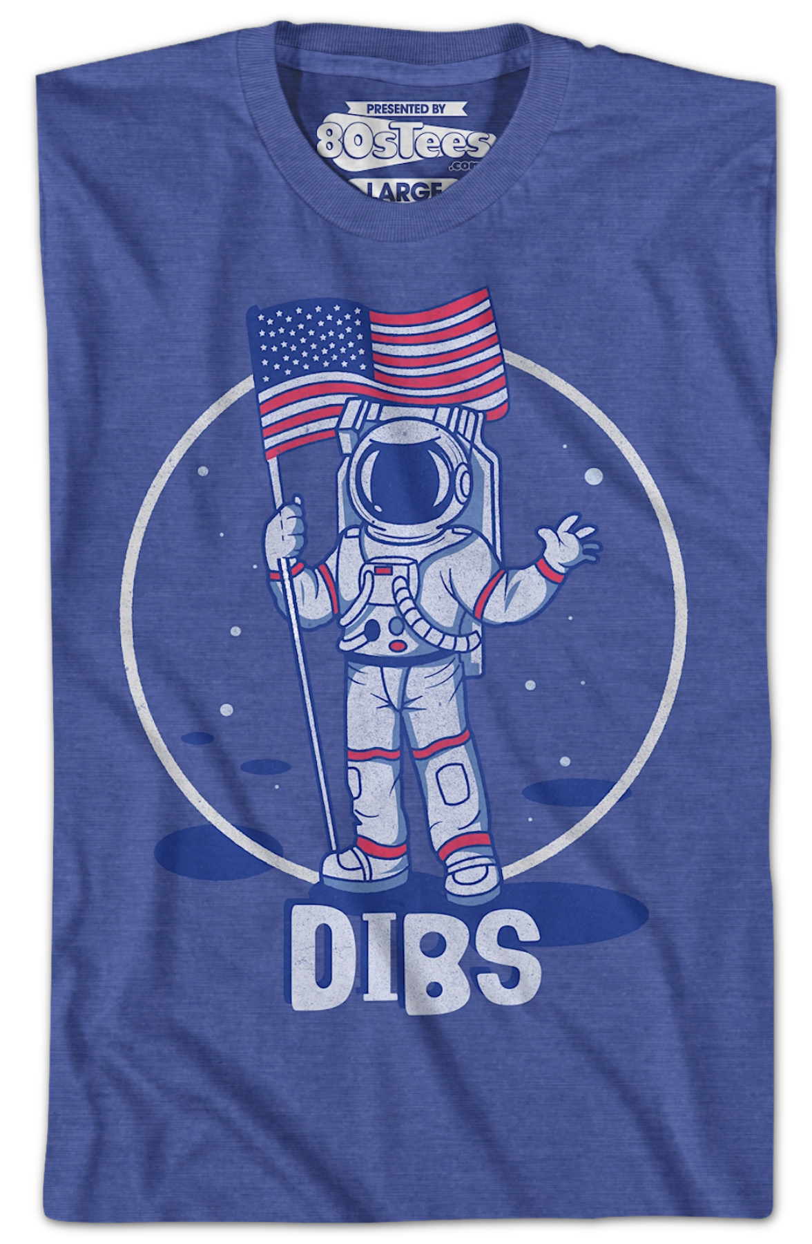 Dibs American Astronaut T-Shirt Hoodie, Sweatshirt | CiraTrend.com (Image 2)
