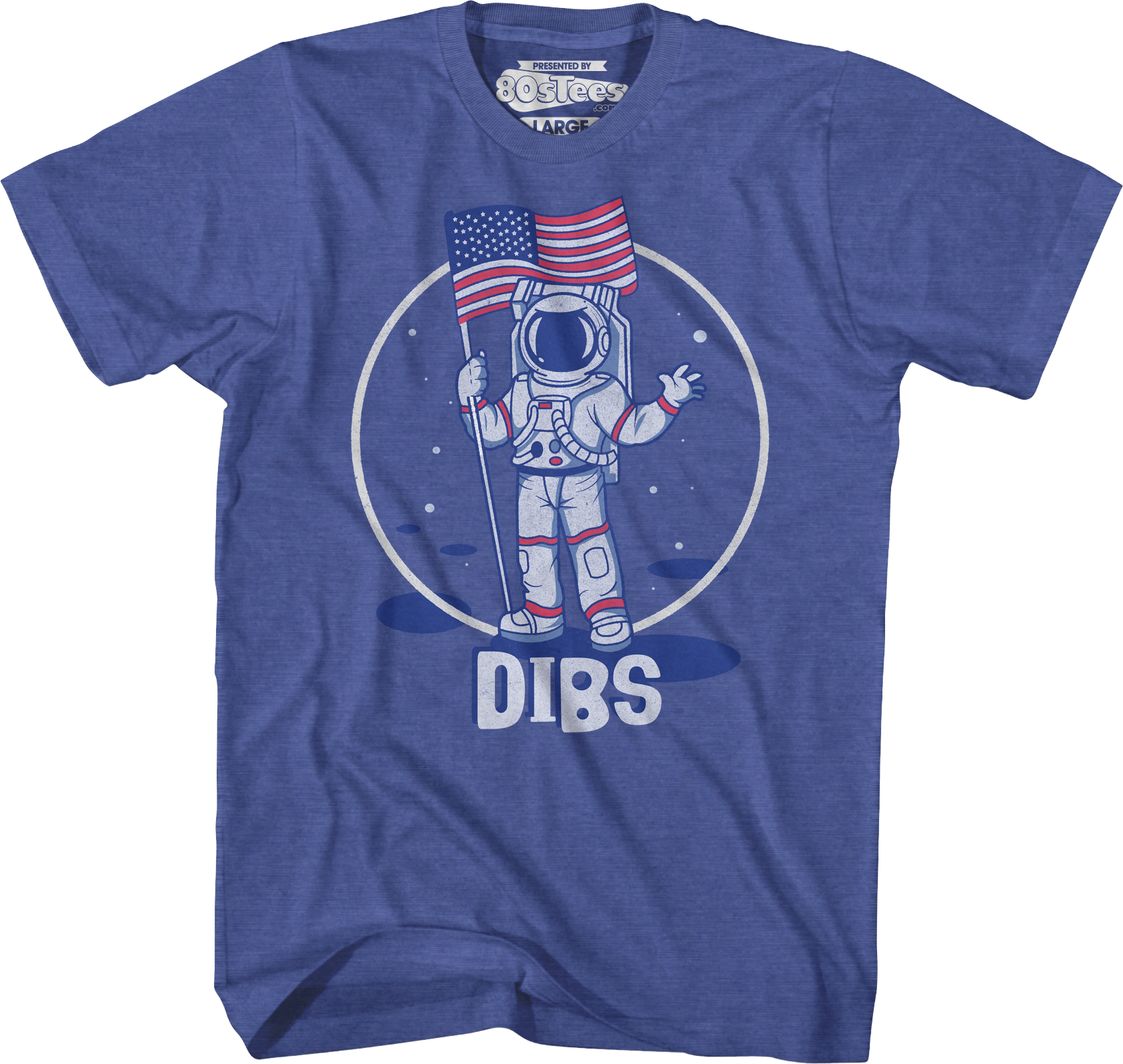 Dibs American Astronaut T-Shirt Hoodie, Sweatshirt | CiraTrend.com (Image 1)