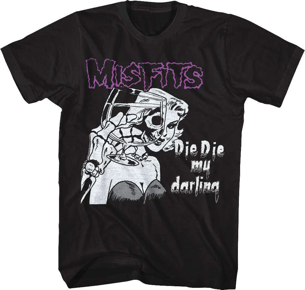 Die Die My Darling Misfits T-Shirt Hoodie, Sweatshirt | CiraTrend.com (Image 1)