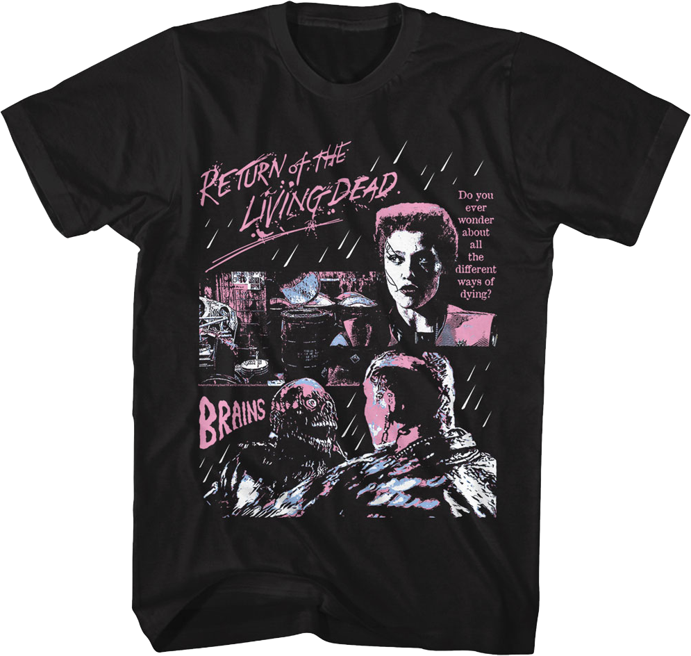 Different Ways Of Dying Return Of The Living Dead T-Shirt Hoodie, Sweatshirt | CiraTrend.com (Image 1)