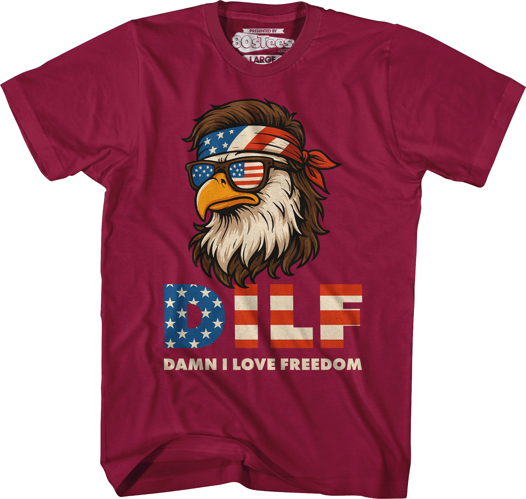 DILF Damn I Love Freedom T-Shirt Hoodie, Sweatshirt | CiraTrend.com (Image 3)