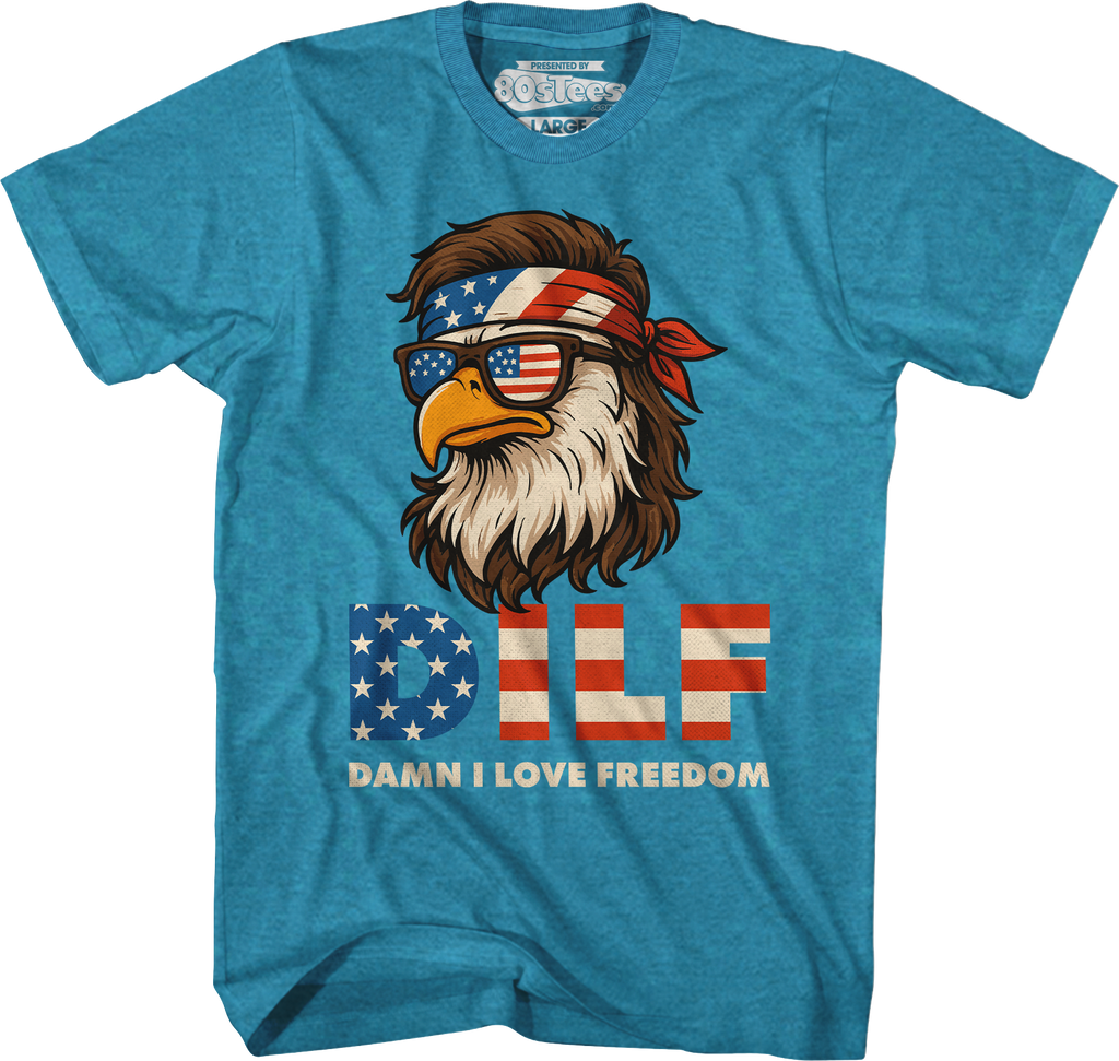 DILF Damn I Love Freedom T-Shirt Hoodie, Sweatshirt | CiraTrend.com (Image 4)