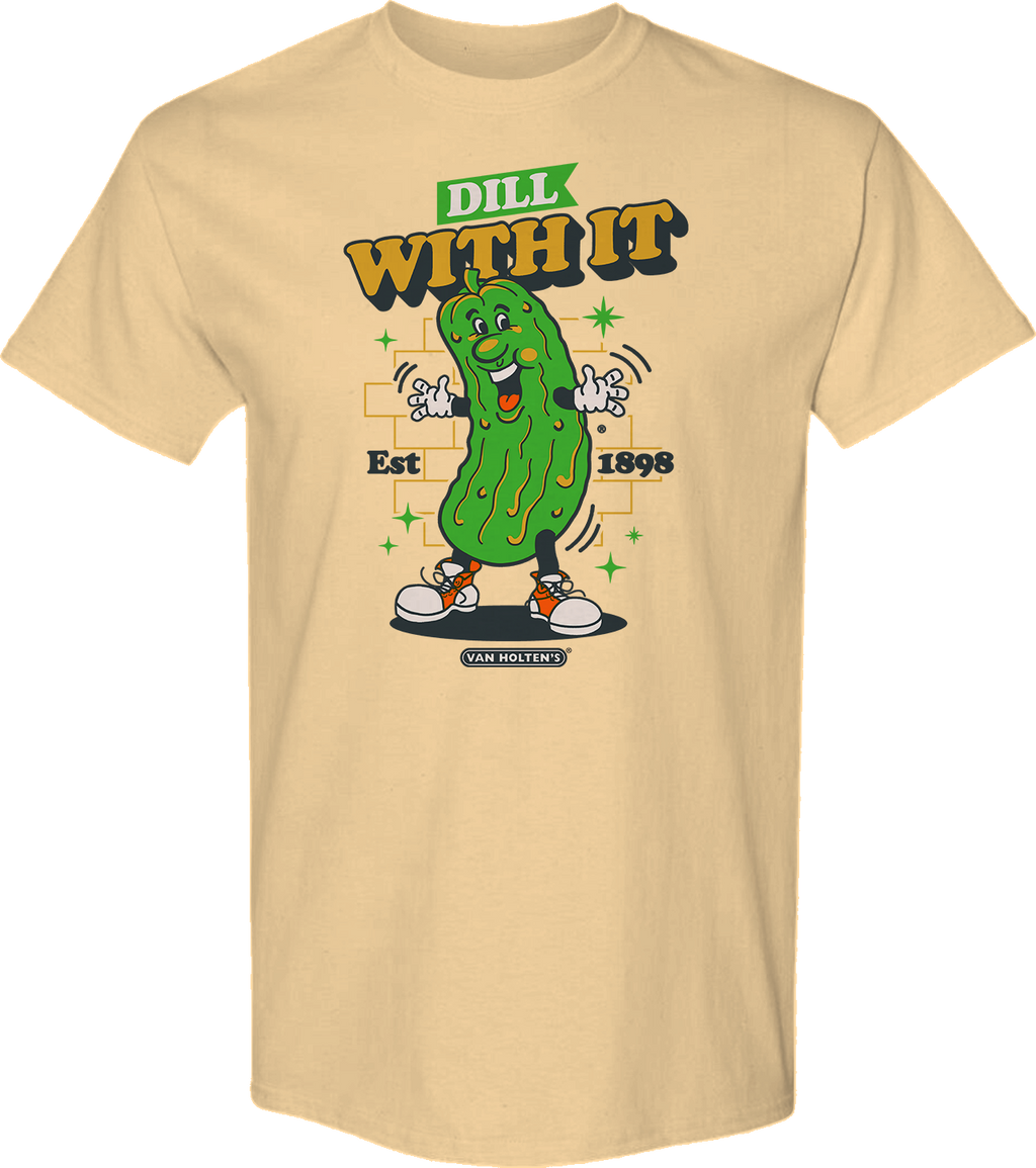 Dill With It Van Holten's Pickles T-Shirt Hoodie, Sweatshirt | CiraTrend.com (Image 1)