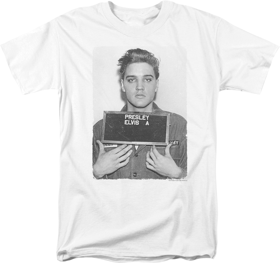 Discharge Photo Elvis Presley T-Shirt Hoodie, Sweatshirt | CiraTrend.com (Image 1)