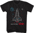 Discovery Outline NASA T-Shirt Hoodie, Sweatshirt | CiraTrend.com (Image 1)