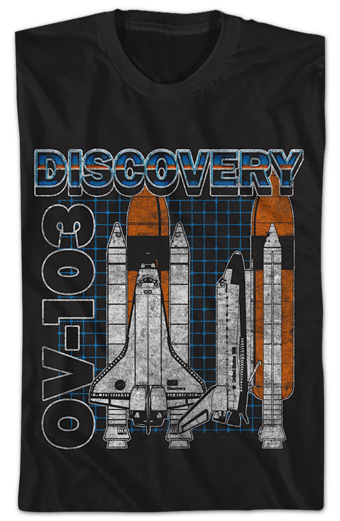 Discovery OV-103 NASA T-Shirt Hoodie, Sweatshirt | CiraTrend.com (Image 2)