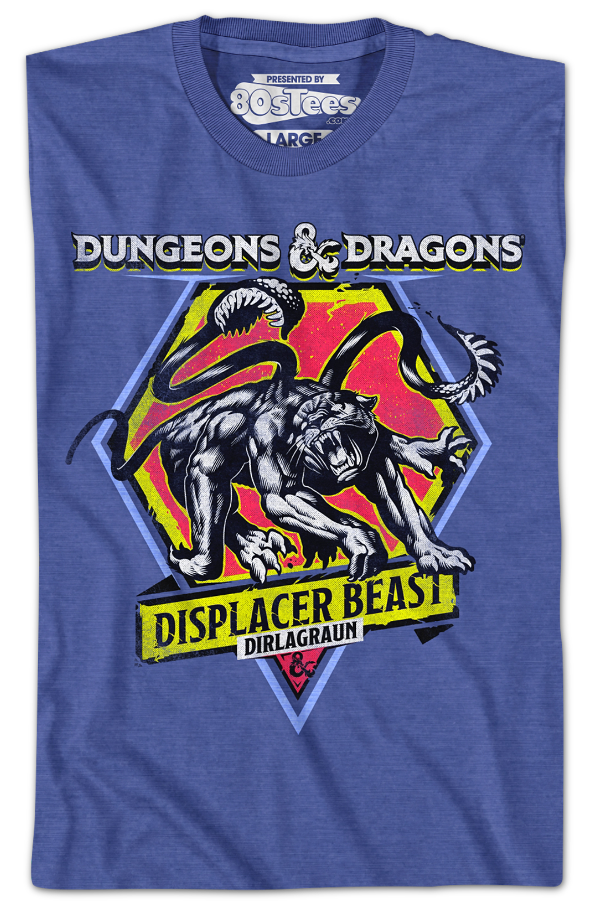 Displacer Beast Dirlagraun Dungeons & Dragons T-Shirt Hoodie, Sweatshirt | CiraTrend.com (Image 2)