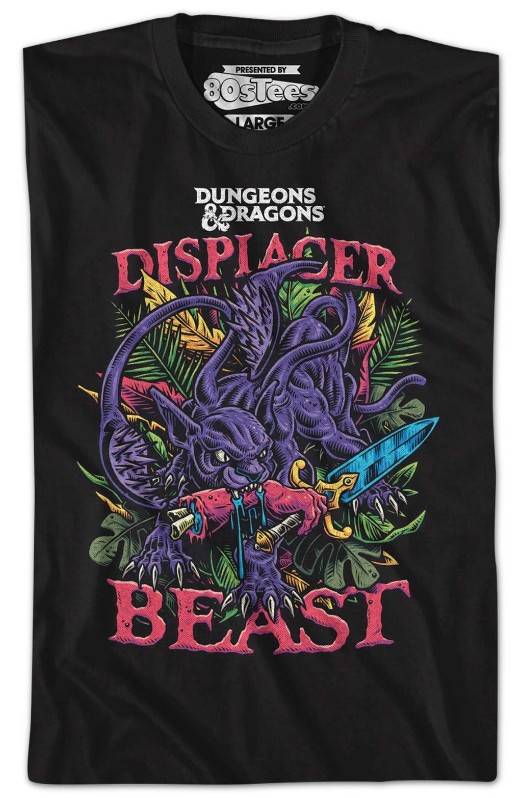 Displacer Beast Dungeons & Dragons T-Shirt Hoodie, Sweatshirt | CiraTrend.com (Image 2)