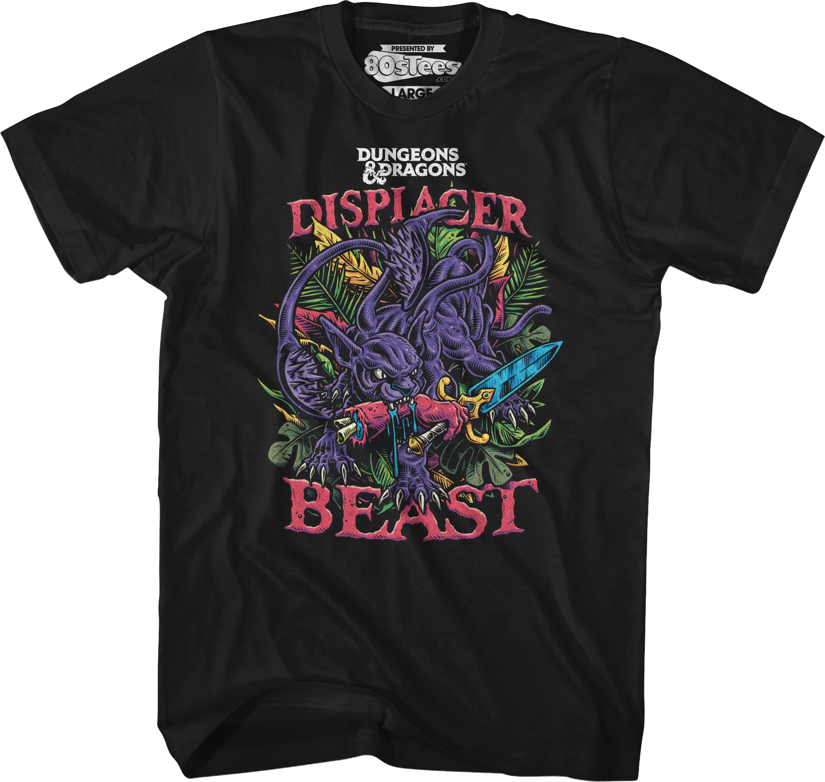 Displacer Beast Dungeons & Dragons T-Shirt Hoodie, Sweatshirt | CiraTrend.com (Image 1)