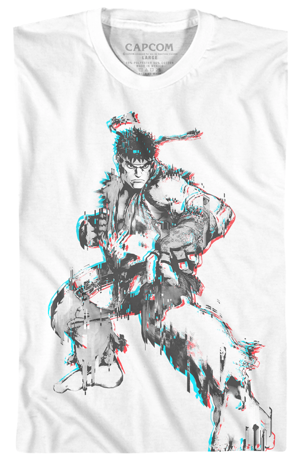 Distorted Ryu Street Fighter T-Shirt Hoodie, Sweatshirt | CiraTrend.com (Image 2)