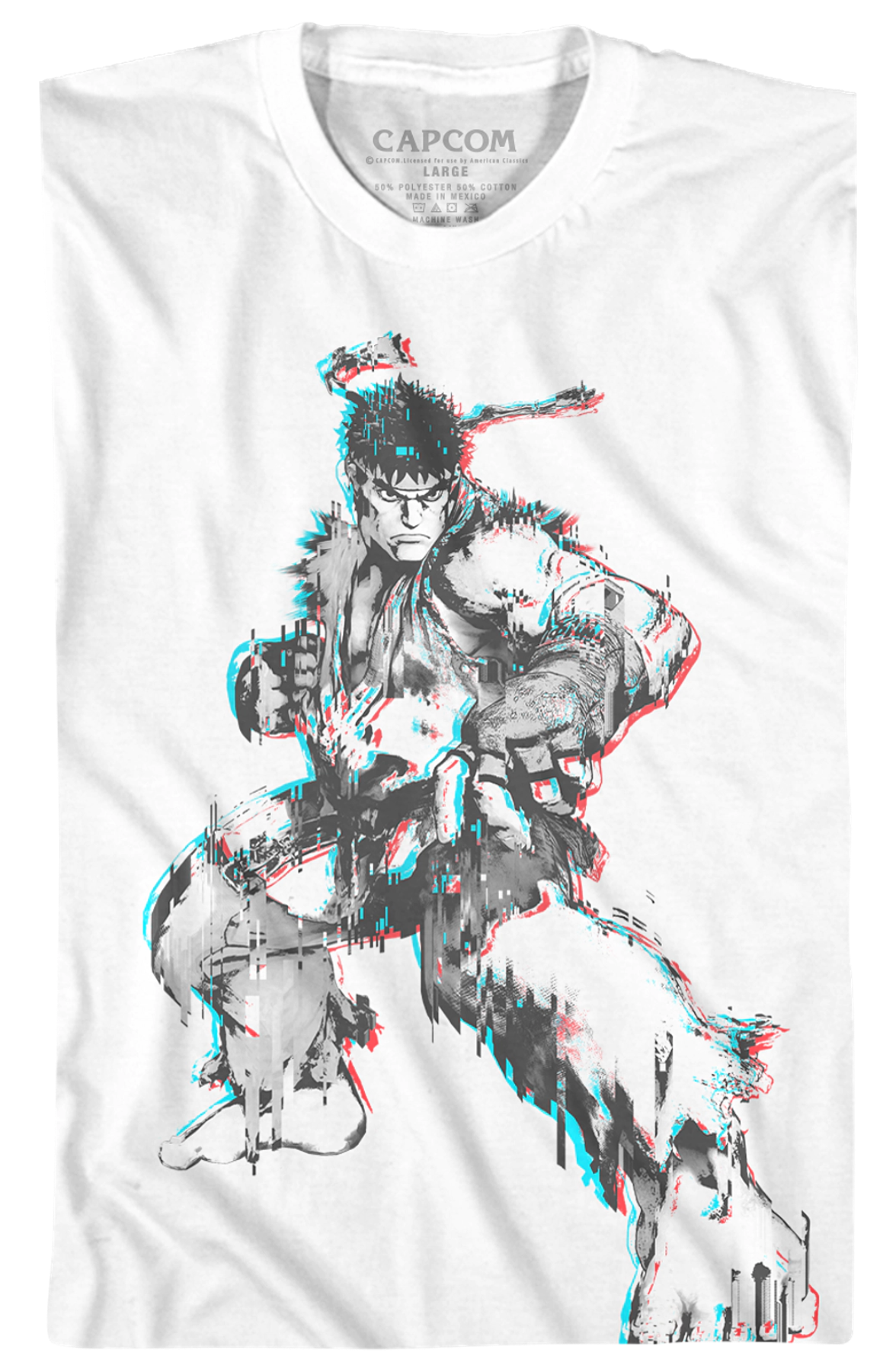 Distorted Ryu Street Fighter T-Shirt Hoodie, Sweatshirt | CiraTrend.com (Image 2)