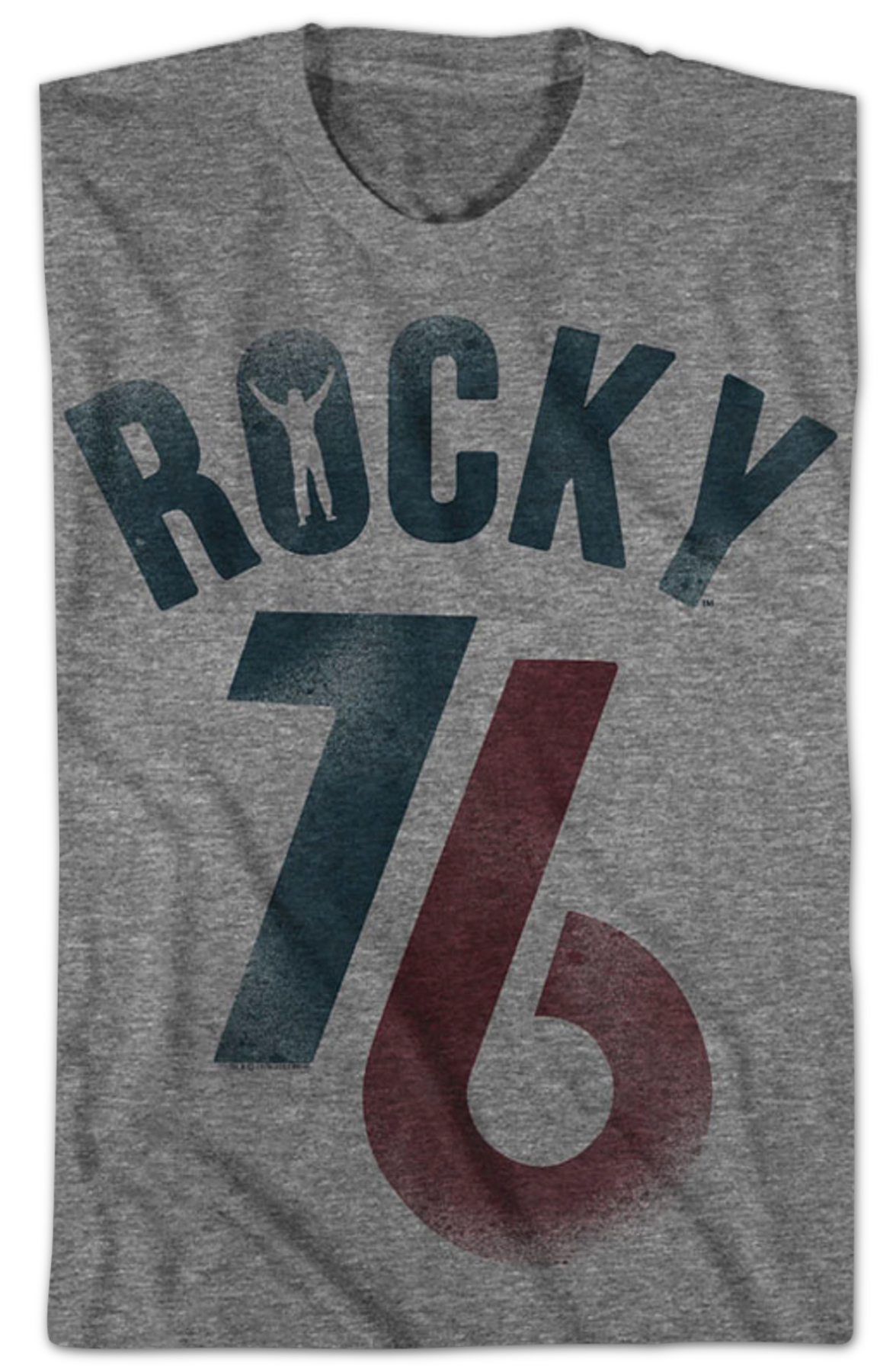 Distressed 76 Rocky T-Shirt Hoodie, Sweatshirt | CiraTrend.com (Image 2)