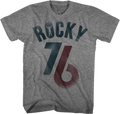 Distressed 76 Rocky T-Shirt Hoodie, Sweatshirt | CiraTrend.com (Image 1)