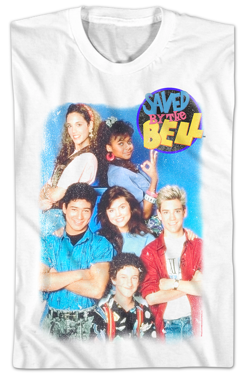 Distressed Bayside Students Saved By The Bell T-Shirt Hoodie, Sweatshirt | CiraTrend.com (Image 2)