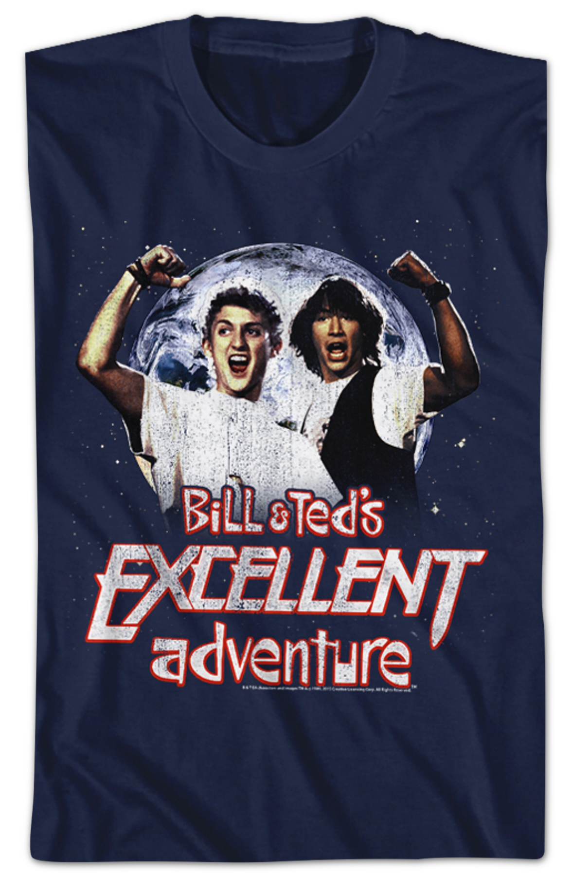 Distressed Bill and Ted's Excellent Adventure T-Shirt Hoodie, Sweatshirt | CiraTrend.com (Image 2)