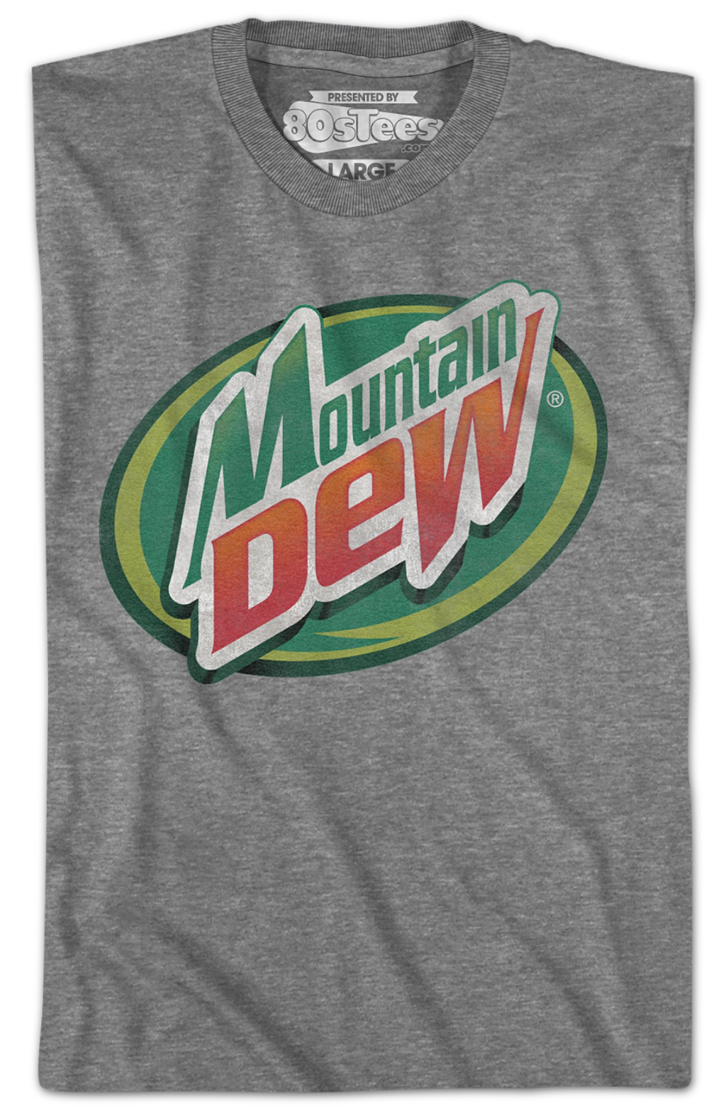 Distressed Circle Logo Mountain Dew T-Shirt Hoodie, Sweatshirt | CiraTrend.com (Image 2)