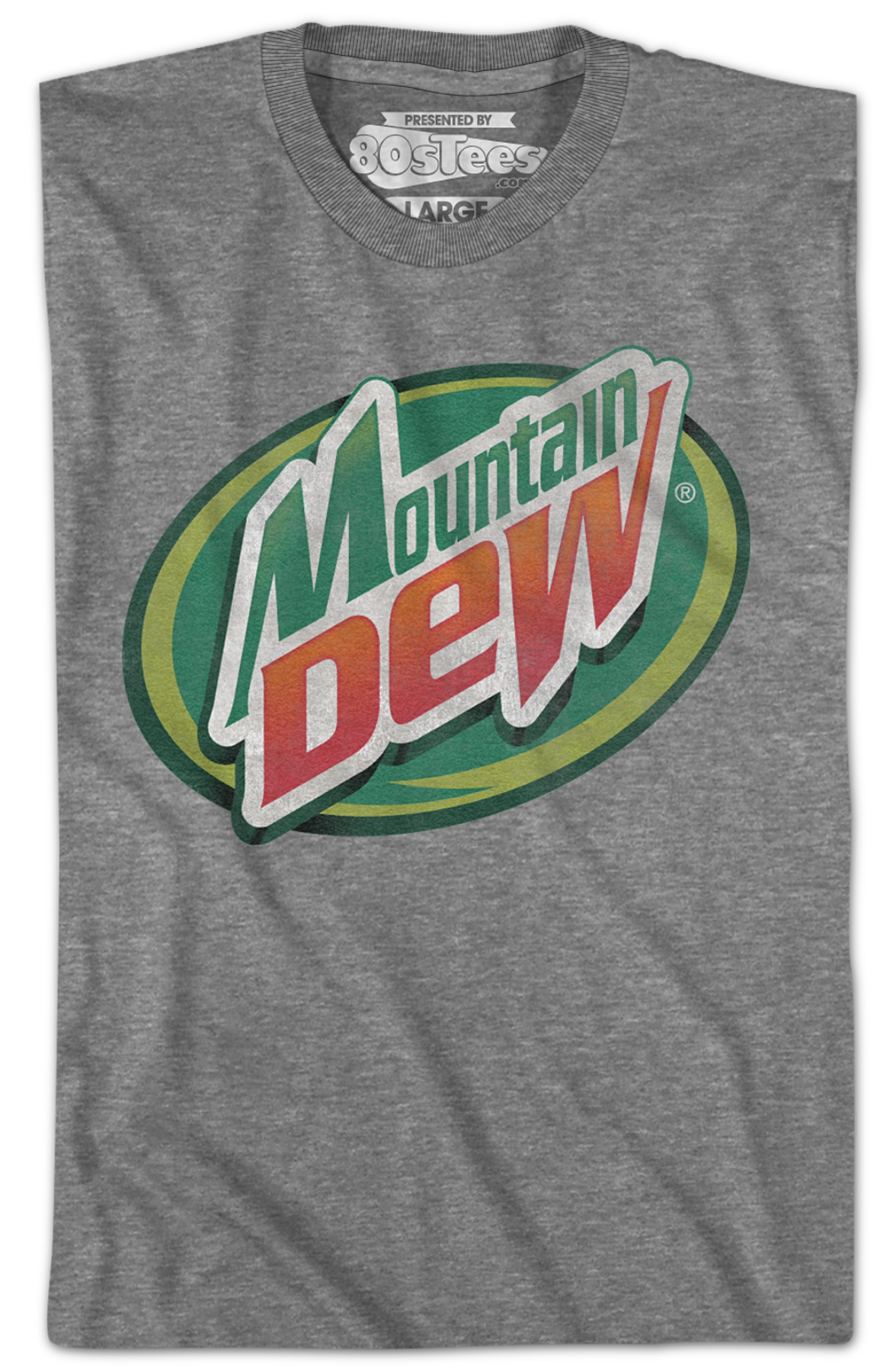 Distressed Circle Logo Mountain Dew T-Shirt Hoodie, Sweatshirt | CiraTrend.com (Image 2)