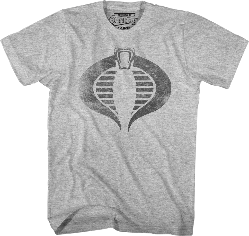 Distressed Cobra Logo GI Joe T-Shirt Hoodie, Sweatshirt | CiraTrend.com (Image 1)