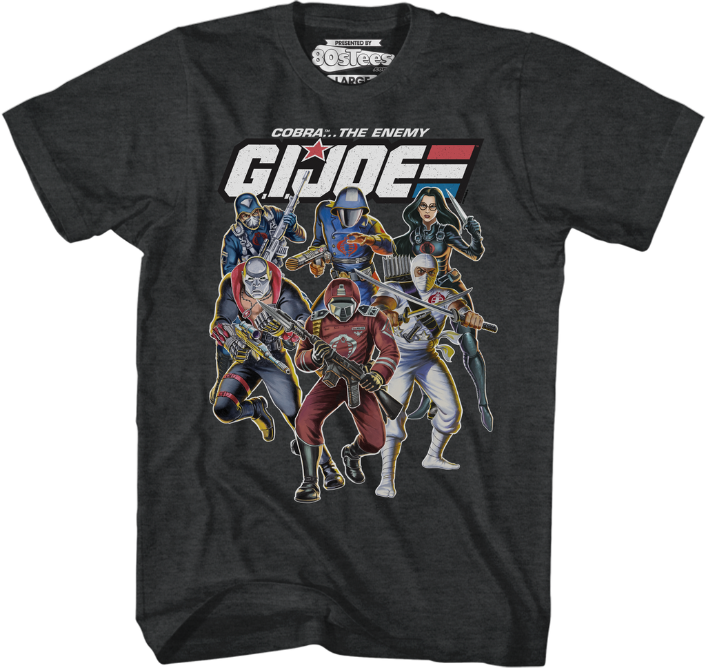 Distressed Cobra Members GI Joe T-Shirt Hoodie, Sweatshirt | CiraTrend.com (Image 1)