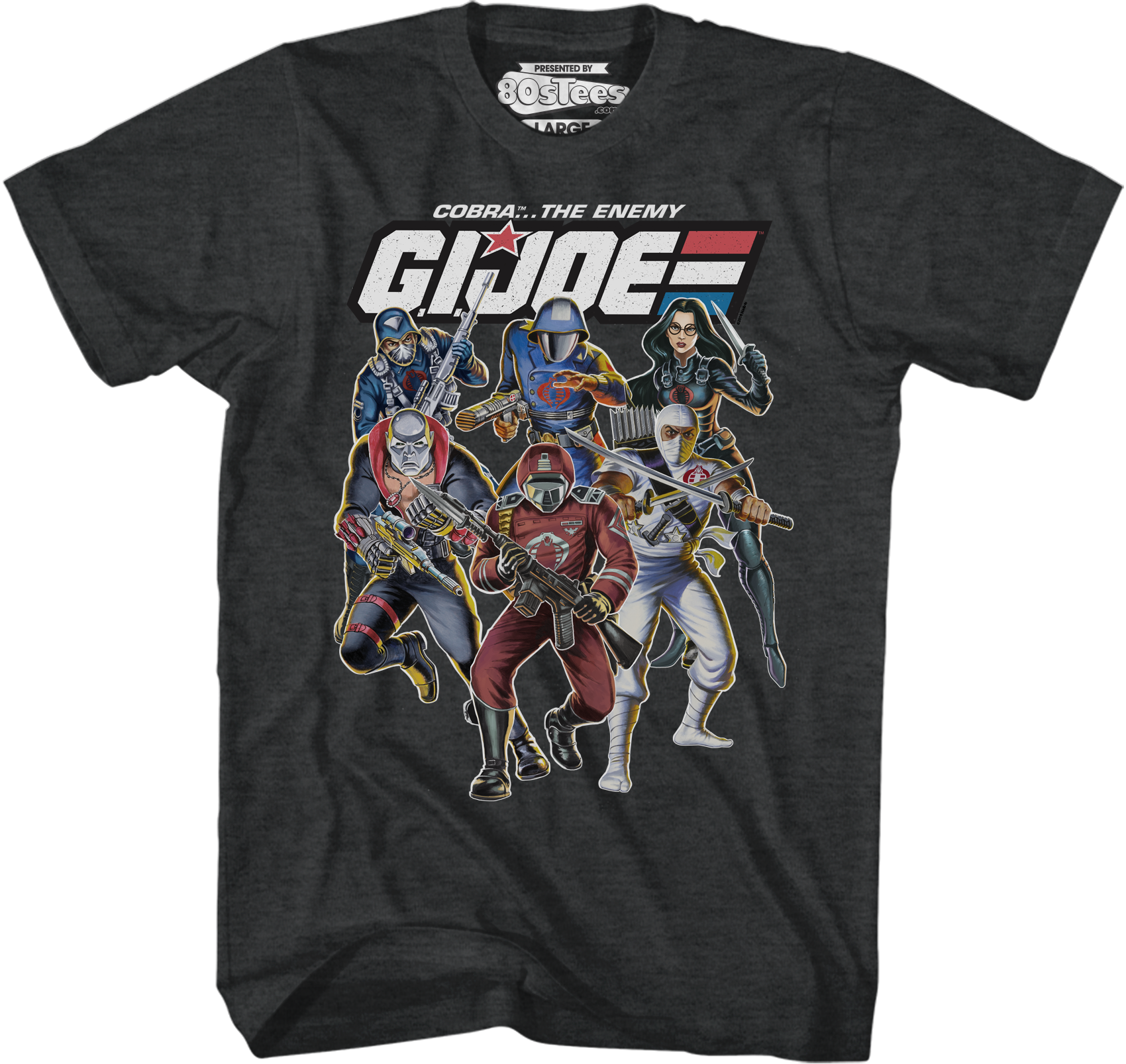 Distressed Cobra Members GI Joe T-Shirt Hoodie, Sweatshirt | CiraTrend.com (Image 1)