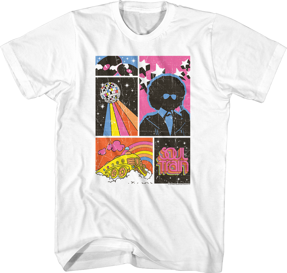 Distressed Collage Soul Train T-Shirt Hoodie, Sweatshirt | CiraTrend.com (Image 1)